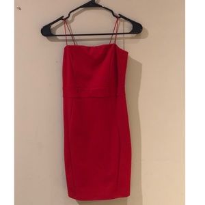 Red Bodycon Mini Dress